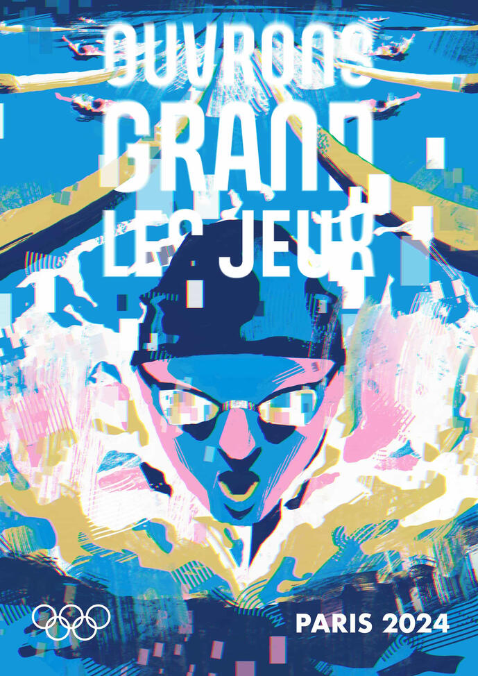 Paris 2024 affiche / Olympics